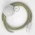 Creative Cables kapcsoló Bekötés Talapzat, RN01 natúr lenvászon 3 m. Ki a kapcsoló CABPBTORN01