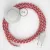 Creative Cables kapcsoló Bekötési talapzat, RP09 Fehér-Piros Kétszínű Rayon 3 m. Ki a CABPBTORP09