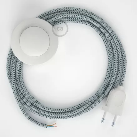 Creative Cables kapcsoló Bekötési talapzat, RT14 Stracciatella Rayon 3 m. Válassza ki a CABPBTORT14