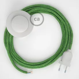   Creative Cables kapcsoló Bekötési talapzat, RX08 Bronte Pamut 3 m. Ki a kapcsoló CABPBTORX08