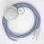 Creative Cables kapcsoló Bekötési talapzat, RZ07 Lila ZigZag Rayon 3 m. Válassza ki CABPBTORZ07
