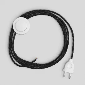   Creative Cables lámpakábel Kábelezés fekete fonott kábellel 3 m CABPBTOTC04