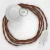 Creative Cables kapcsoló Bekötési Talapzat, TC23 Szarvas Pamut 3 m. Ki a kapcsoló CABPBTOTC23