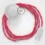 Creative Cables kapcsoló Bekötési talapzat, TM08 fukszia műselyem 3 m. Válassza ki a CABPBTOTM08