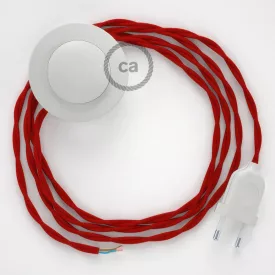   Creative Cables kapcsoló Bekötési talapzat, TM09 Red Rayon 3 m. Válassza ki a CABPBTOTM09