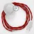 Creative Cables kapcsoló Bekötési talapzat, TM09 Red Rayon 3 m. Válassza ki a CABPBTOTM09
