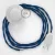 Creative Cables kapcsoló Bekötési talapzat, TM12 kék műselyem 3 m. Válassza ki a CABPBTOTM12