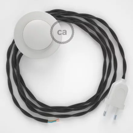 Creative Cables kapcsoló Bekötési talapzat, TM26 sötétszürke műselyem 3 m. Válassza ki a CABPBTOTM26