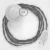 Creative Cables kapcsoló Bekötési talapzat, TN02 szürke natúr vászon 3 m. Válassza ki CABPBTOTN02