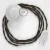 Creative Cables kapcsoló Bekötési talapzat, TN04 Barna natúr vászon 3 m. Válassza ki CABPBTOTN04