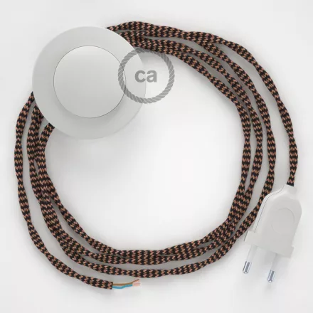 Creative Cables kapcsoló Bekötési talapzat, TZ22 fekete és Whiskey Rayon 3 m. Válassza CABPBTOTZ22