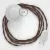 Creative Cables kapcsoló Bekötési talapzat, TZ22 fekete és Whiskey Rayon 3 m. Válassza CABPBTOTZ22