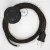Creative Cables kapcsoló Bekötési talapzat, RN04 Barna natúr vászon 3 m. Válassza ki CABPNRN04