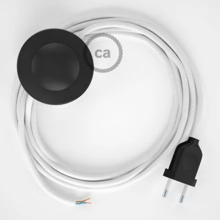 Creative Cables kapcsoló Bekötési talapzat, RM01 fehér műselyem 3 m. Válassza ki a CABPTO053