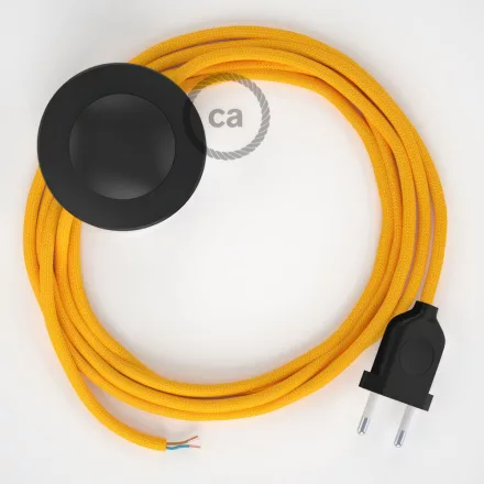 Creative Cables kapcsoló Bekötési talapzat, RM10 sárga műselyem 3 m. Válassza ki a CABPTO058