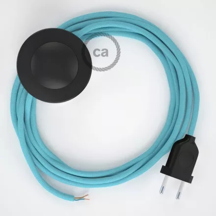 Creative Cables kapcsoló Bekötési talapzat, RM17 Baby Blue Rayon 3 m. Válassza ki CABPTO059