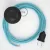 Creative Cables kapcsoló Bekötési talapzat, RM17 Baby Blue Rayon 3 m. Válassza ki CABPTO059