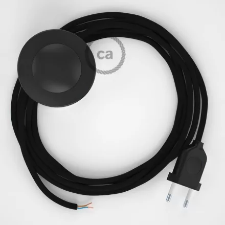 Creative Cables kapcsoló Bekötési talapzat, RM04 fekete műselyem 3 m. Válassza ki a CABPTO062