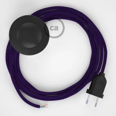 Creative Cables kapcsoló Bekötési talapzat, RM14 lila műselyem 3 m. Válassza ki a CABPTO063