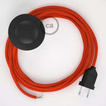 Creative Cables kapcsoló Bekötési talapzat, RM15 narancssárga műselyem 3 m. Válassza ki a CABPTO064