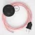 Creative Cables kapcsoló Bekötési talapzat, RM16 Baby Pink Rayon 3 m. Válassza ki CABPTO070