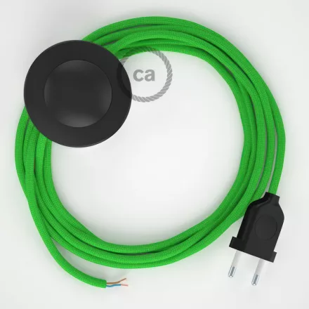 Creative Cables kapcsoló Bekötési talapzat, RM18 lime zöld rayon 3 m. Válassza ki CABPTO072