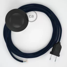   Creative Cables kapcsoló Bekötési talapzat, RM20 sötétkék műselyem 3 m. Válassza ki a CABPTO075