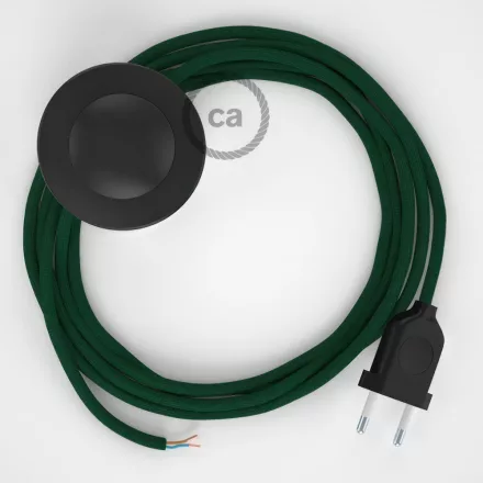 Creative Cables kapcsoló Bekötési talapzat, RM21 sötétzöld műselyem 3 m. Válassza ki a CABPTO076