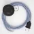 Creative Cables kapcsoló Bekötési talapzat, RZ07 Lila ZigZag Rayon 3 m. Válassza ki CABPTO104