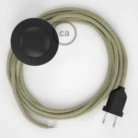   Creative Cables kapcsoló Bekötési talapzat, RN01 semleges természetes len 3 m. Válassza ki CABPTO401