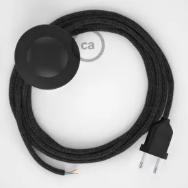   Creative Cables kapcsoló Bekötési talapzat, RN03 Antracit natúr vászon 3 m. Válassza ki CABPTO403