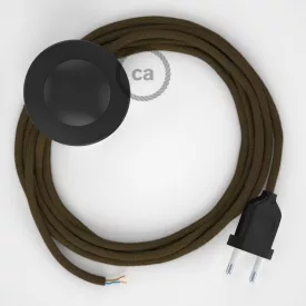   Creative Cables kapcsoló Bekötési talapzat, RC13 Barna Pamut 3 m. Válassza ki a CABPTORC13
