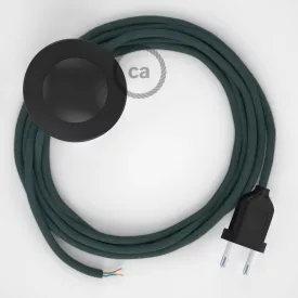  Creative Cables kapcsoló Bekötési talapzat, RC30 Kőszürke pamut 3 m. Válassza ki a CABPTORC30