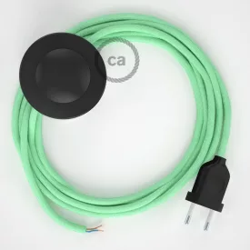   Creative Cables kapcsoló Bekötési talapzat, RC34 tej és menta pamut 3 m. Válassza CABPTORC34