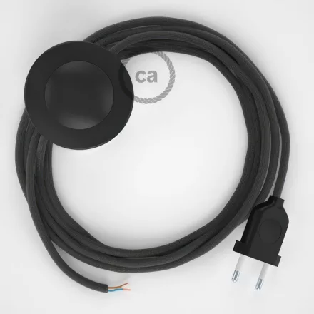 Creative Cables kapcsoló Bekötési talapzat, RM26 sötétszürke műselyem 3 m. Válassza ki a CABPTORM26
