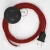 Creative Cables kapcsoló Bekötési talapzat, RT94 Red Devil Rayon 3 m. Válassza ki CABPTORT94