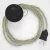 Creative Cables kapcsoló Bekötési talapzat, TC43 Dove pamut 3 m. Válassza ki a CABPTOTC43