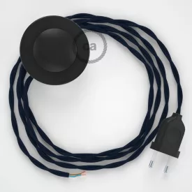   Creative Cables kapcsoló Bekötési talapzat, TM20 sötétkék műselyem 3 m. Válassza ki a CABPTOTM20