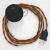 Creative Cables kapcsoló Bekötési talapzat, TM22 Whiskey Rayon 3 m. Válassza ki a CABPTOTM22