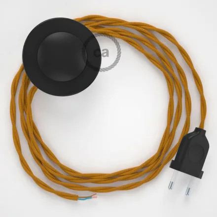 Creative Cables kapcsoló Bekötési talapzat, TM25 mustárselyem 3 m. Válassza ki a kapcsoló CABPTOTM25