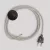Creative Cables lámpakábel Kábelezés fehér fonott kábellel 3 m CABPTOTN01