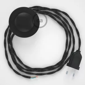   Creative Cables kapcsoló Bekötési talapzat, TN03 Antracit natúr vászon 3 m. Válassza ki CABPTOTN03