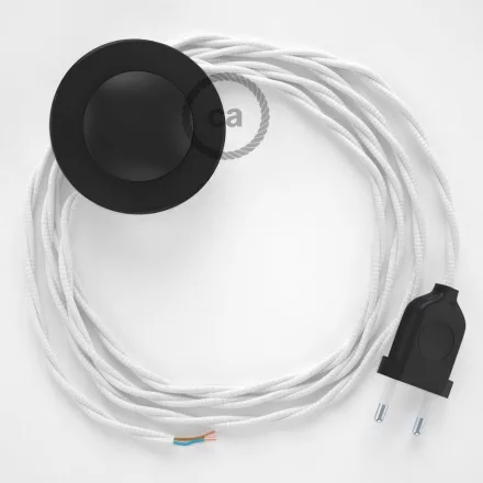 Creative Cables kapcsoló Bekötési talapzat, TM01 fehér műselyem 3 m. Válassza ki a CABPTR003
