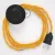 Creative Cables kapcsoló Bekötési talapzat, TM10 sárga műselyem 3 m. Válassza ki a CABPTR008