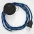Creative Cables kapcsoló Bekötési talapzat, TM12 kék műselyem 3 m. Válassza ki a CABPTR010