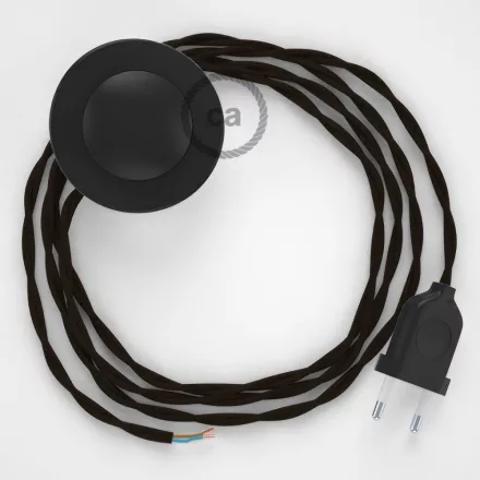 Creative Cables kapcsoló Bekötési talapzat, TM13 barna műselyem 3 m. Válassza ki a CABPTR011