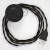 Creative Cables kapcsoló Bekötési talapzat, TM13 barna műselyem 3 m. Válassza ki a CABPTR011