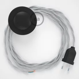   Creative Cables kapcsoló Bekötési talapzat, TM02 ezüst műselyem 3 m. Válassza ki a CABPTRARG