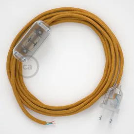   Creative Cables kapcsoló Lámpa huzalozás, RM05 Arany Rayon 1,80 m. Válassza ki a CABTTO068