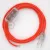 Creative Cables kapcsoló Lámpa huzalozás, RF15 Neon Orange Rayon 1,80 m. Válassza ki CABTTO080